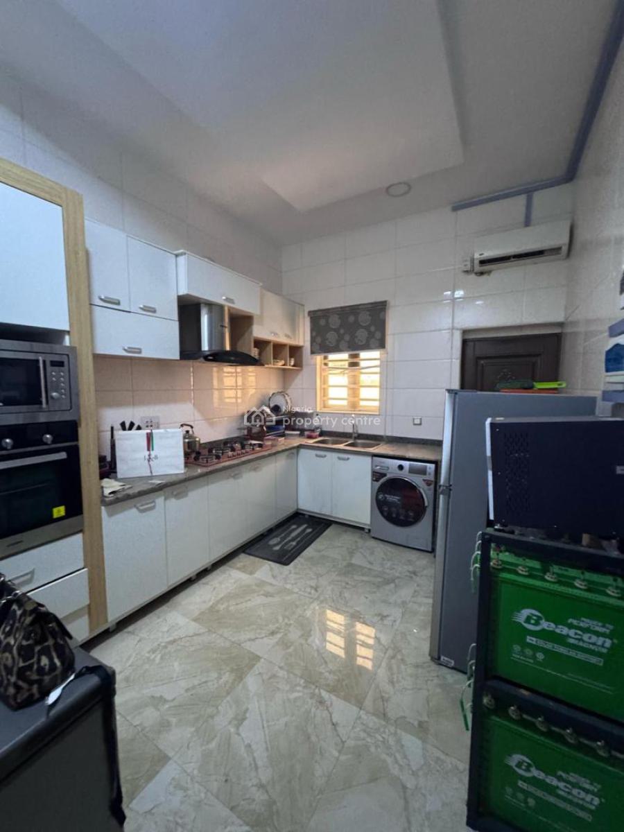 Fully Furnished 4 Bedroom Terraced Duplex with Inverter, Ikota Gra, Ikota, Lekki, Lagos, Terraced Duplex for Rent