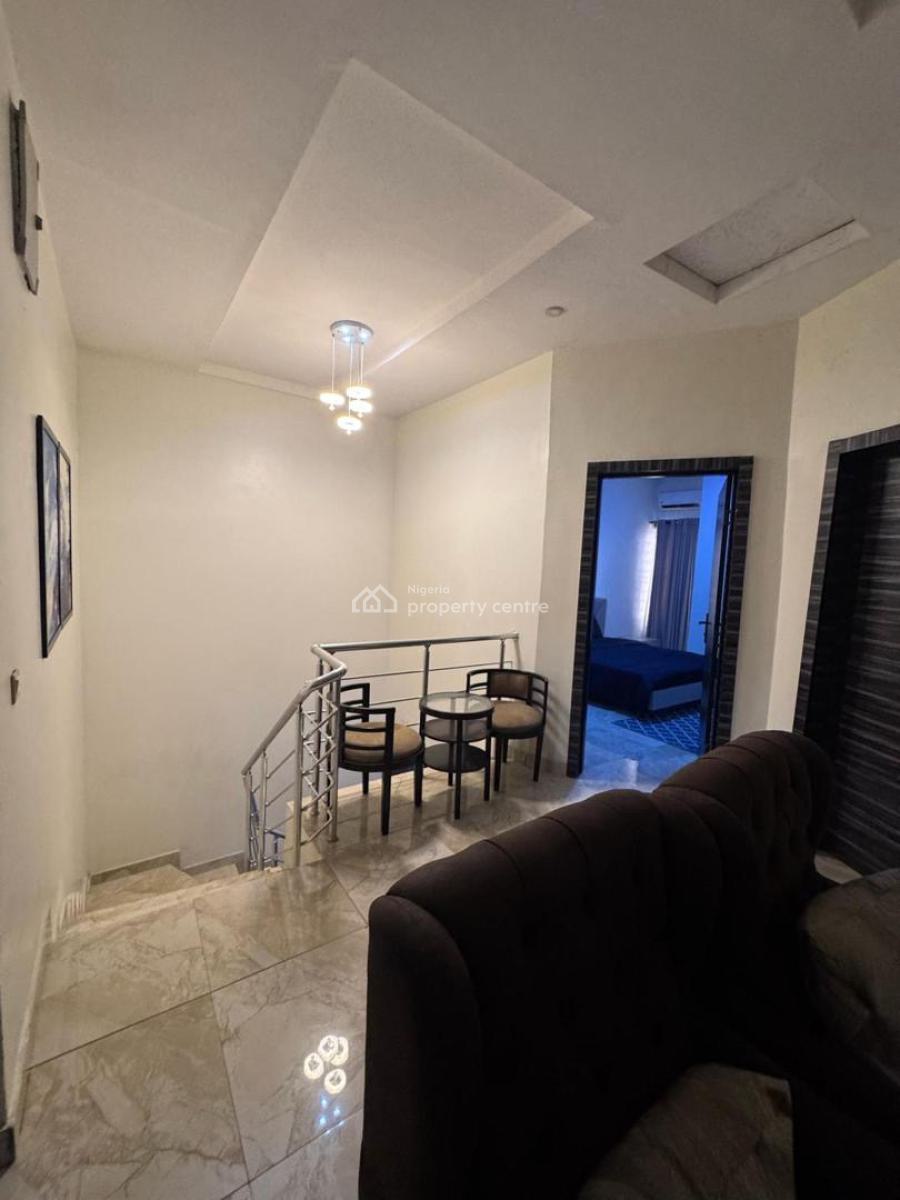 Fully Furnished 4 Bedroom Terraced Duplex with Inverter, Ikota Gra, Ikota, Lekki, Lagos, Terraced Duplex for Rent