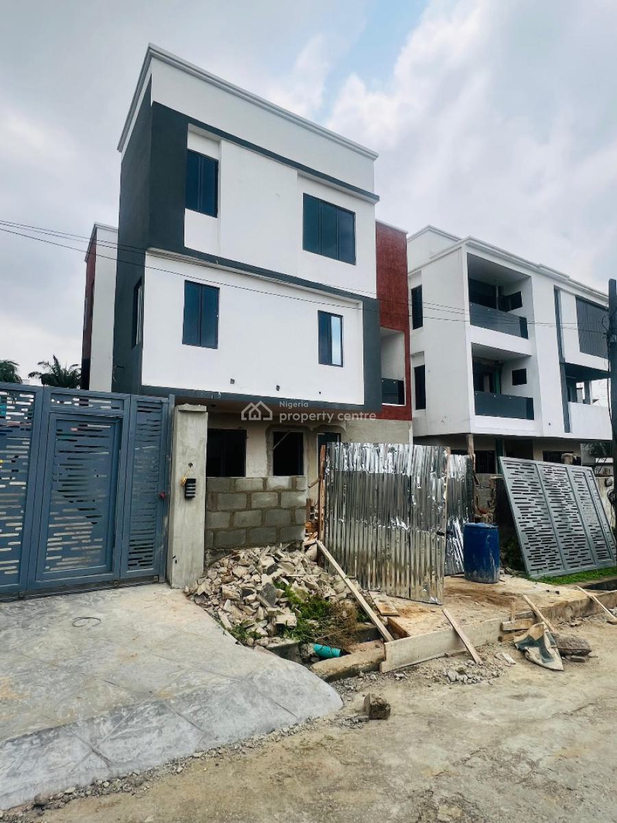 Modern Newly Built 4 Bedroom House + a Bq in a Serene Location., Inside an Estate, Maryland, Lagos, Detached Duplex for Sale