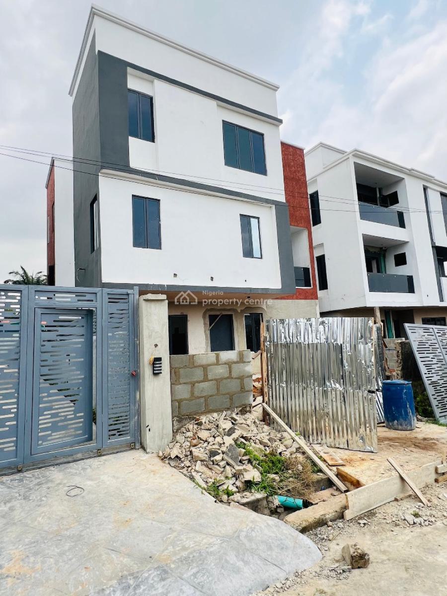 Modern Newly Built 4 Bedroom House + a Bq in a Serene Location., Inside an Estate, Maryland, Lagos, Detached Duplex for Sale
