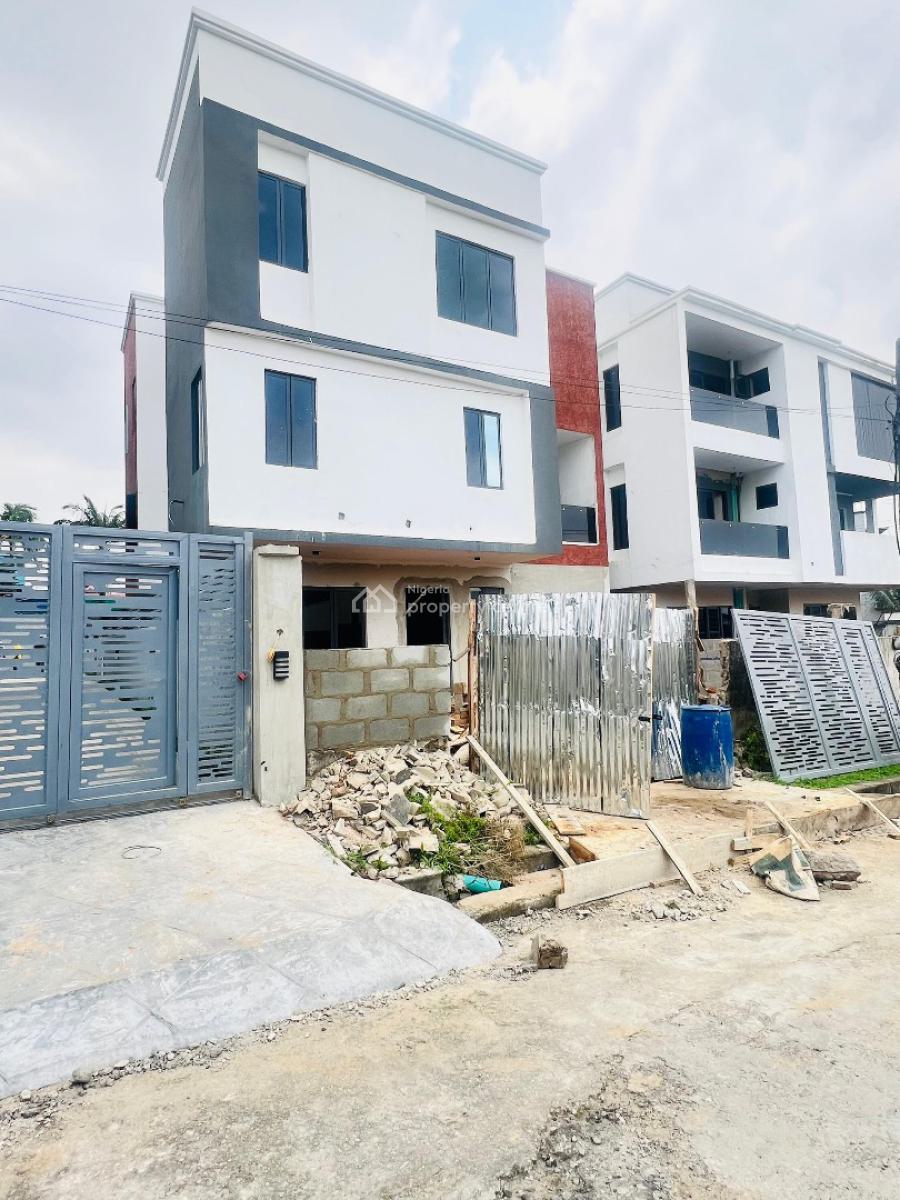 Modern Newly Built 4 Bedroom House + a Bq in a Serene Location., Inside an Estate, Maryland, Lagos, Detached Duplex for Sale