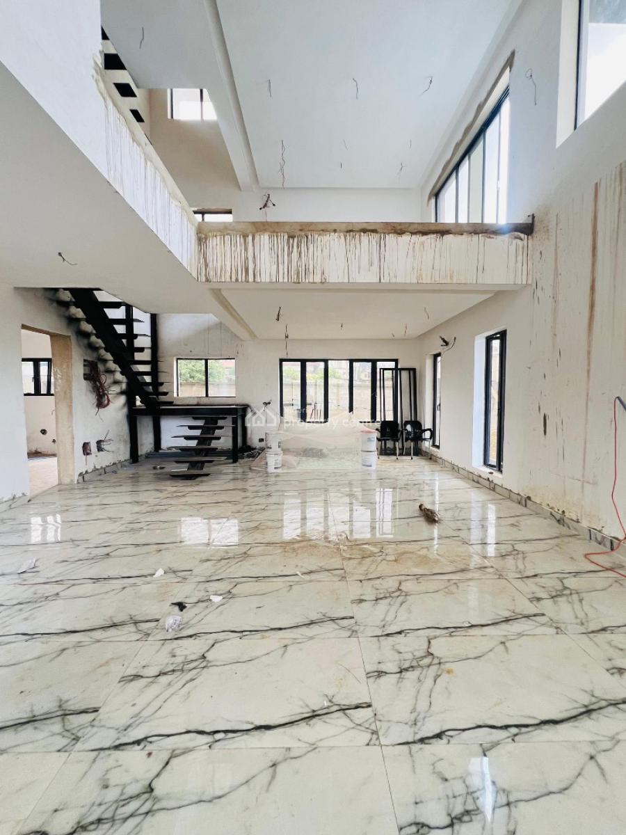 Magnificent Newly Built 4 Bed Detached House + Study Room, Cinema +bq, Inside an Estate, Maryland, Lagos, Detached Duplex for Sale
