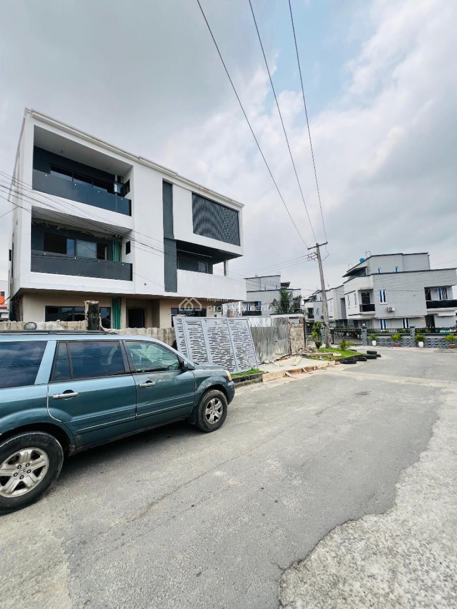 Magnificent Newly Built 4 Bed Detached House + Study Room, Cinema +bq, Inside an Estate, Maryland, Lagos, Detached Duplex for Sale