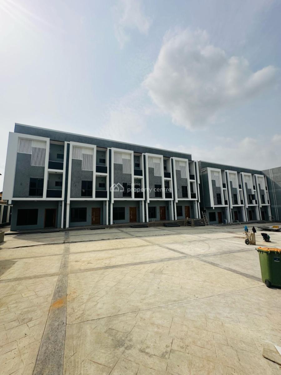 Luxurious 4 Bedroom Terrace Duplex with Bq in a Secured Estate, Gra Phase 2, Magodo, Lagos, Terraced Duplex for Sale