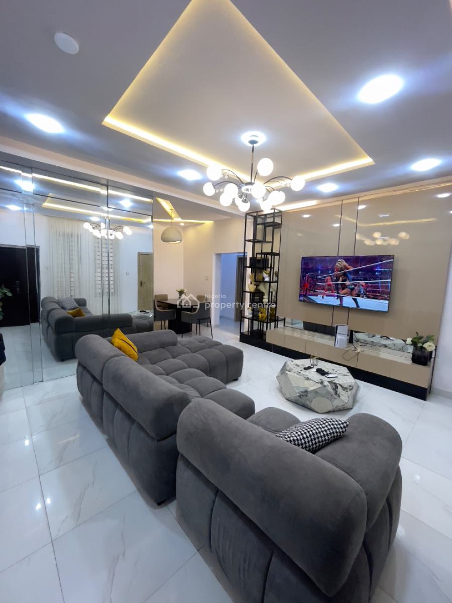 Fully Furnished 2 Bedroom Apartment with Cinema, Ikate, Lekki, Lagos, Flat / Apartment for Rent