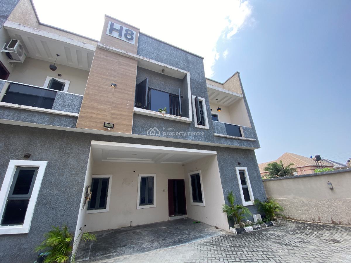 Nicely Finished Four (4) Bedroom Terrace Duplex, Chevron Tollgate, Lekki, Lagos, Terraced Duplex for Sale