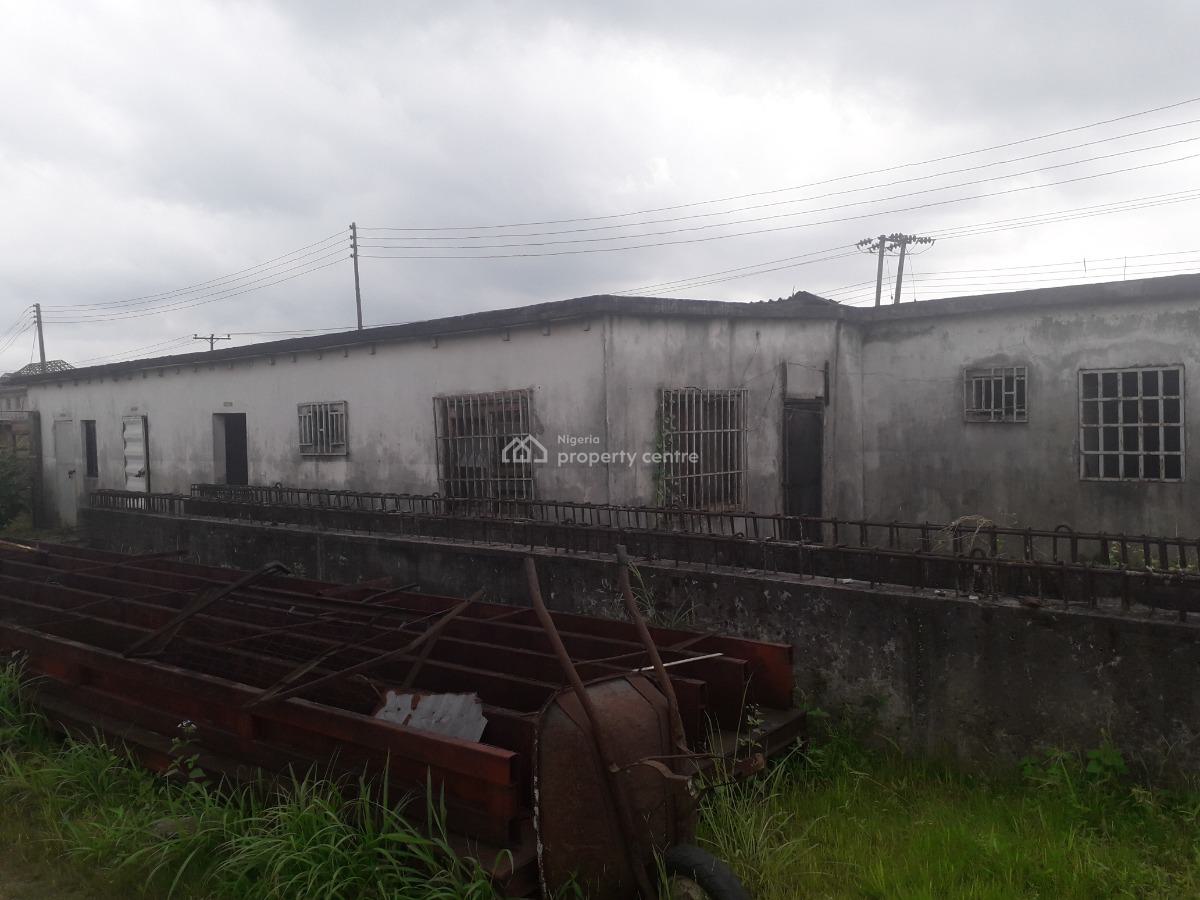 Construction Company Yard on 1.8ha Land, Off Aba Port Harcourt Road By Eleme Junction, Eleme, Rivers, Factory for Sale