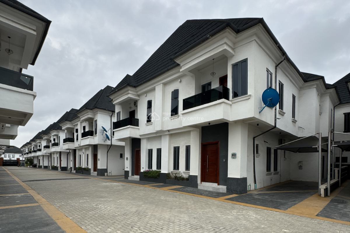 Four Bedroom Semi-detached Duplex, Orchid Rd, Lekki, Lagos, Semi-detached Duplex for Sale