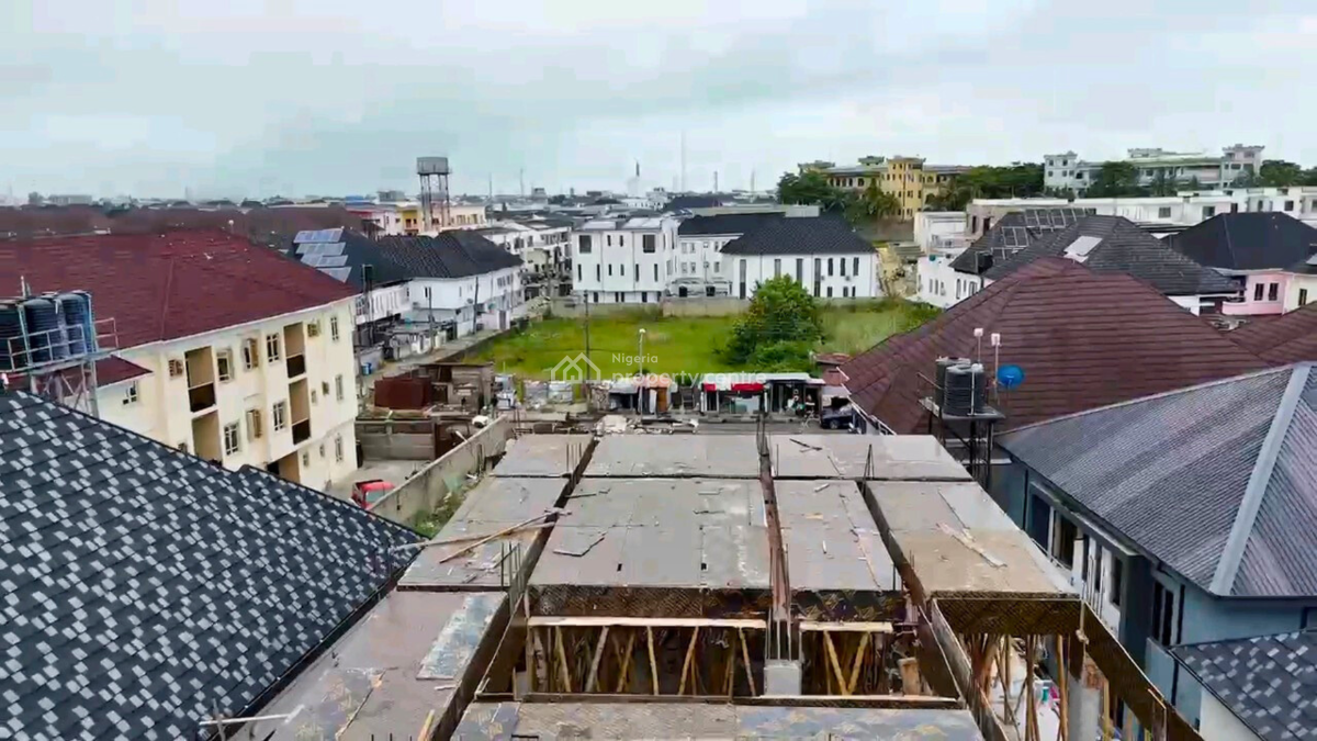 Genesis Smart Apartment High Roi Property with 9 Months Payment Plan, Near Chevron Hq  and Atlantic Mall High Rental Area with a Gym Chevron, Lekki, Lagos, Flat / Apartment for Sale