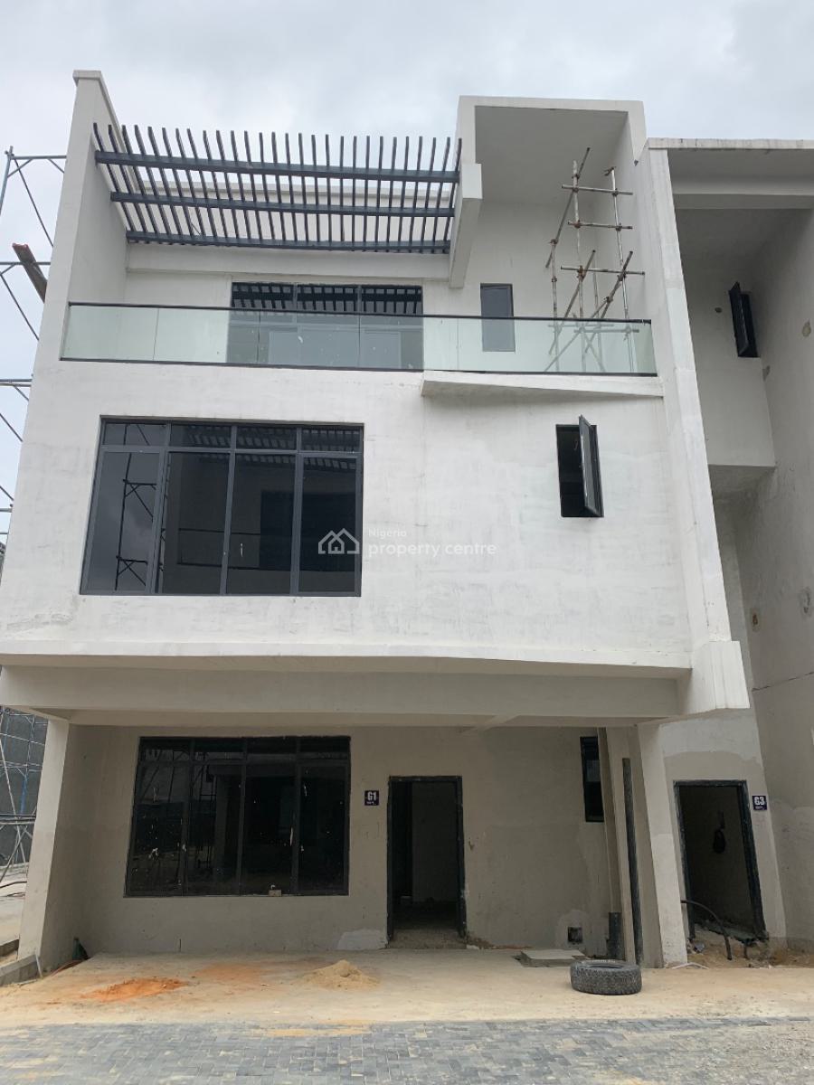 New Four Bedroom Terrace Duplex, By Nike Art Gallery, Ikate, Lekki, Lagos, Terraced Duplex for Sale