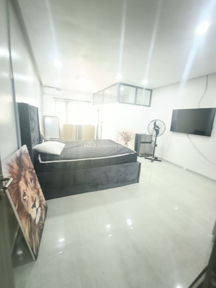 a Furnished Studio Apartment in 24 Hrs Light Paradise Estate Chevron, Lekki Garden Paradise Estate Chevron Drive, Lekki, Lagos, Self Contain (single Rooms) for Rent