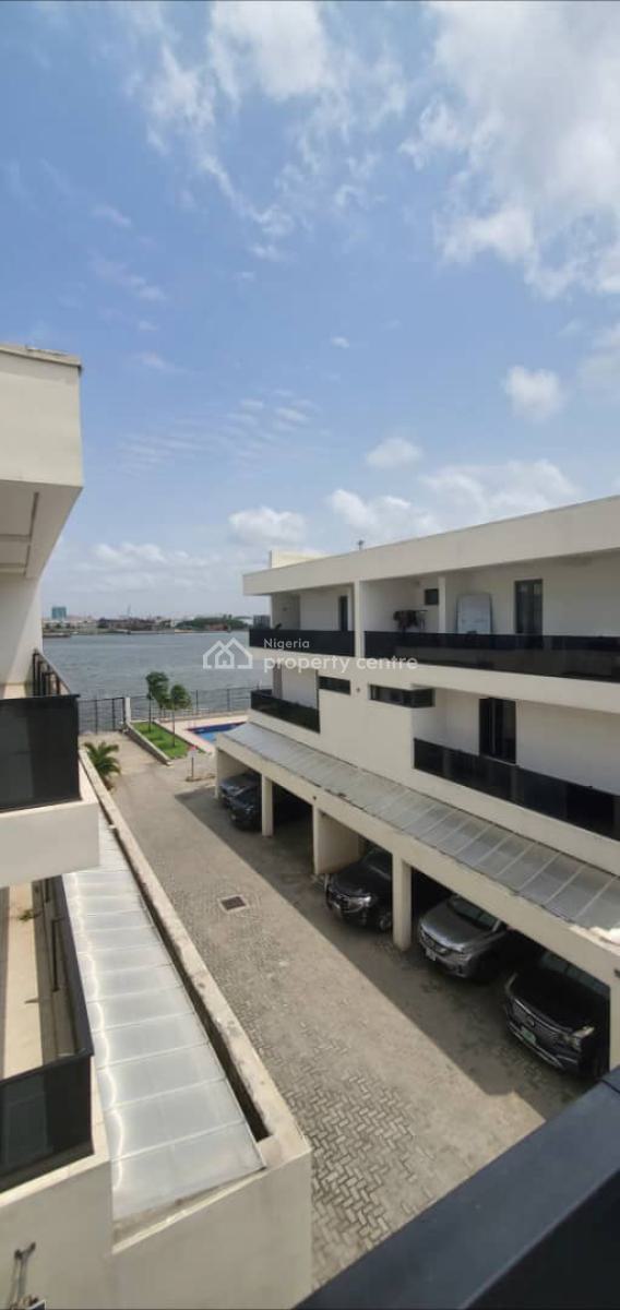 4 Bedrooms Terrace Water Front Duplex with Pool and Bq, Admiralty Way, Lekki Phase 1, Lekki, Lagos, Terraced Duplex for Rent