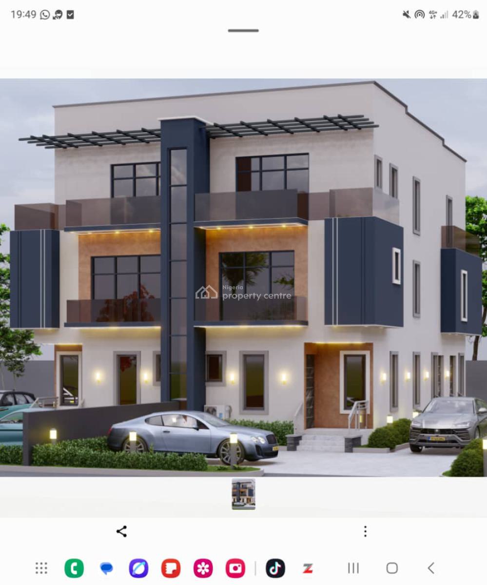 5 Bedroom Semi-detached Duplex with Bq, Iyaganku G.r.a By Jagz Hotel Opposite Tennis Club Ibadan, Oyo State, Iyaganku, Ibadan, Oyo, Semi-detached Duplex for Sale