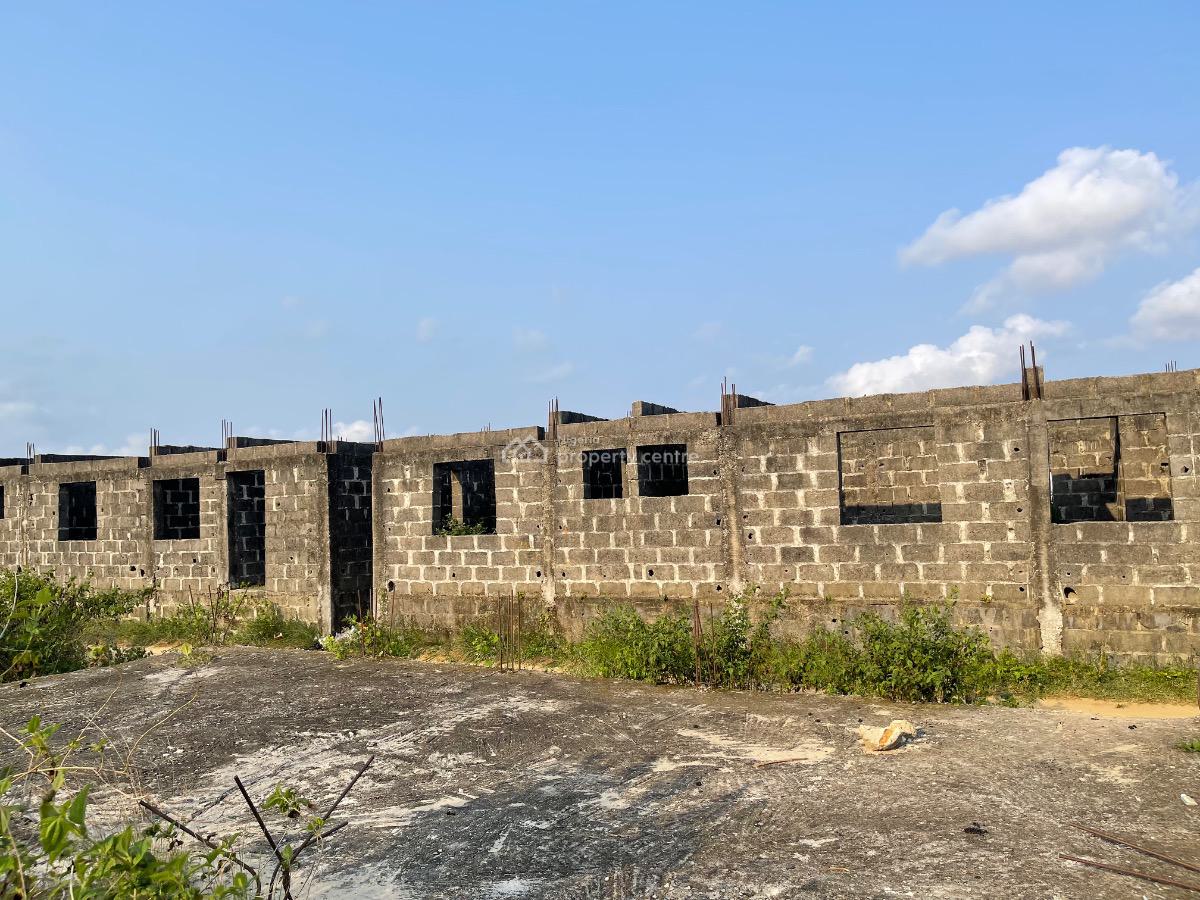 5 Units of 3 Bedroom Flat Uncompleted Building, Aiyeteju Road Onidogbo, Ibeju Lekki, Lagos, Detached Bungalow for Sale