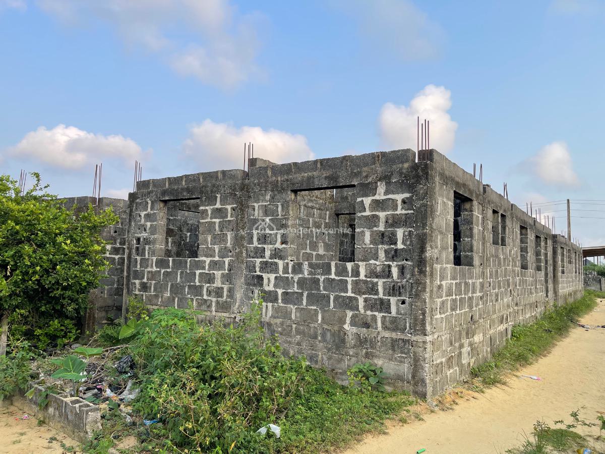 5 Units of 3 Bedroom Flat Uncompleted Building, Aiyeteju Road Onidogbo, Ibeju Lekki, Lagos, Detached Bungalow for Sale