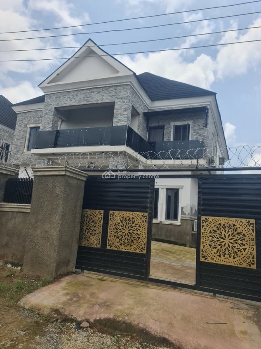 Luxury Spacious 5 Bedroom Duplex, Von Estate Road, Lugbe District, Abuja, Detached Duplex for Rent