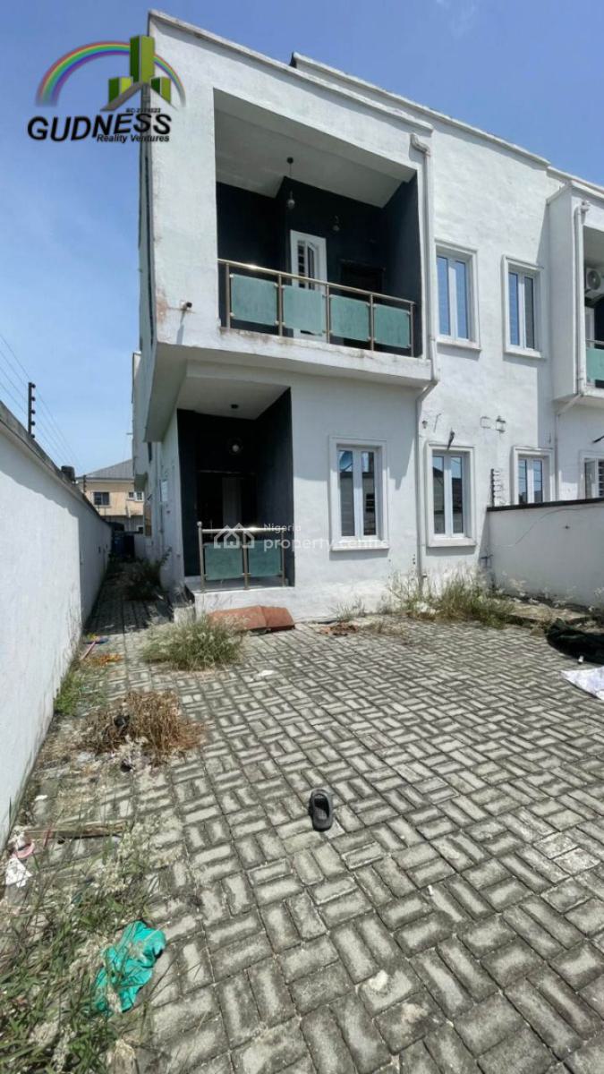 4 Bedroom Semi Detached Duplex with Bq, Mobil Road, Behind Ikota Gra, Lekki, Lagos, Semi-detached Duplex for Rent