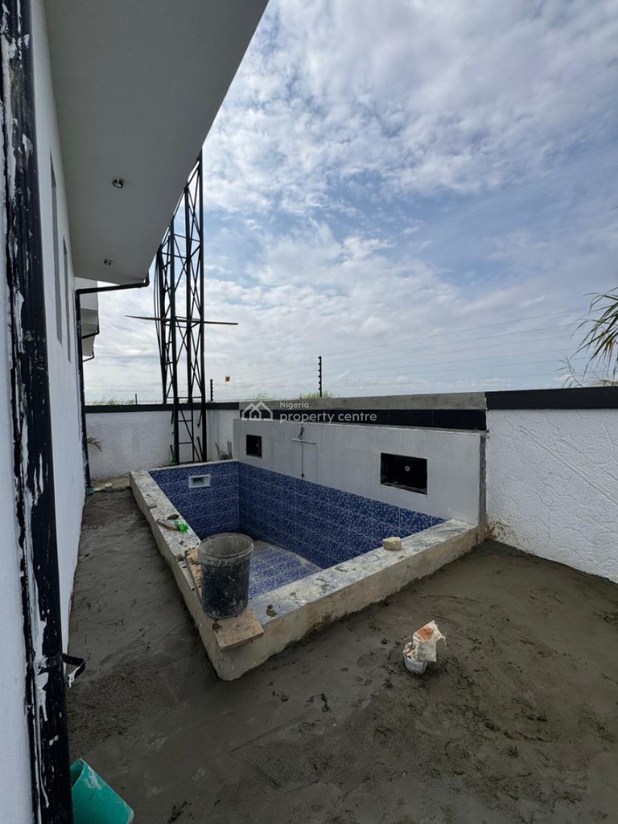 Stunning 5  Bedroom Detached Duplex with a Bq  & Pool, Ajah, Lagos, Detached Duplex for Sale