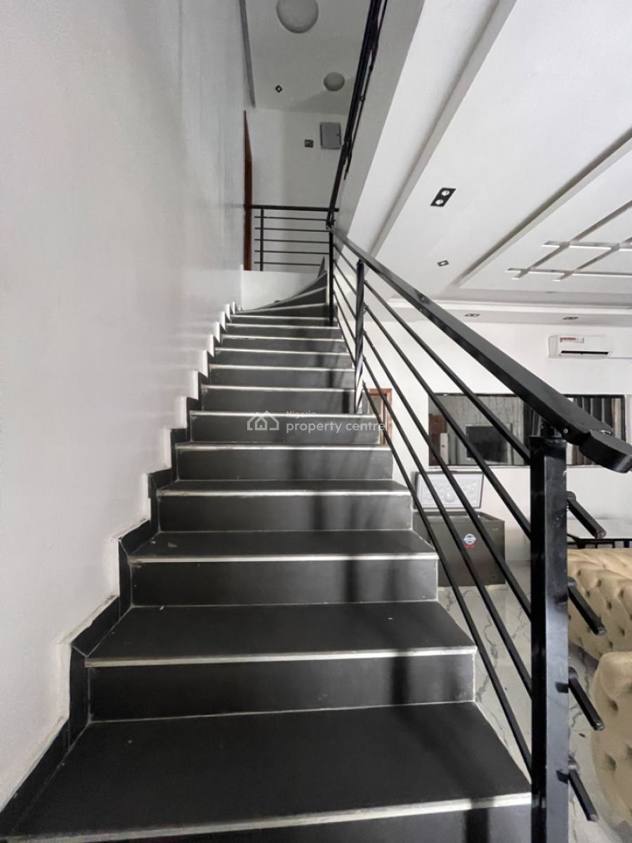 5bedroom Detached Duplex with a Bq, Chevron, Lekki, Lagos, Detached Duplex for Rent