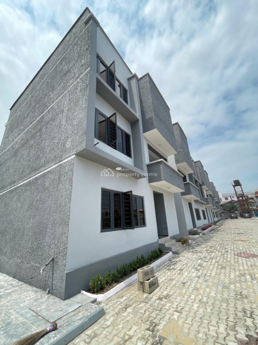 Luxury 4 Bedroom Terrace Duplex with Bq, Secured/serene Environment, Ologolo, Lekki, Lagos, Terraced Duplex for Sale