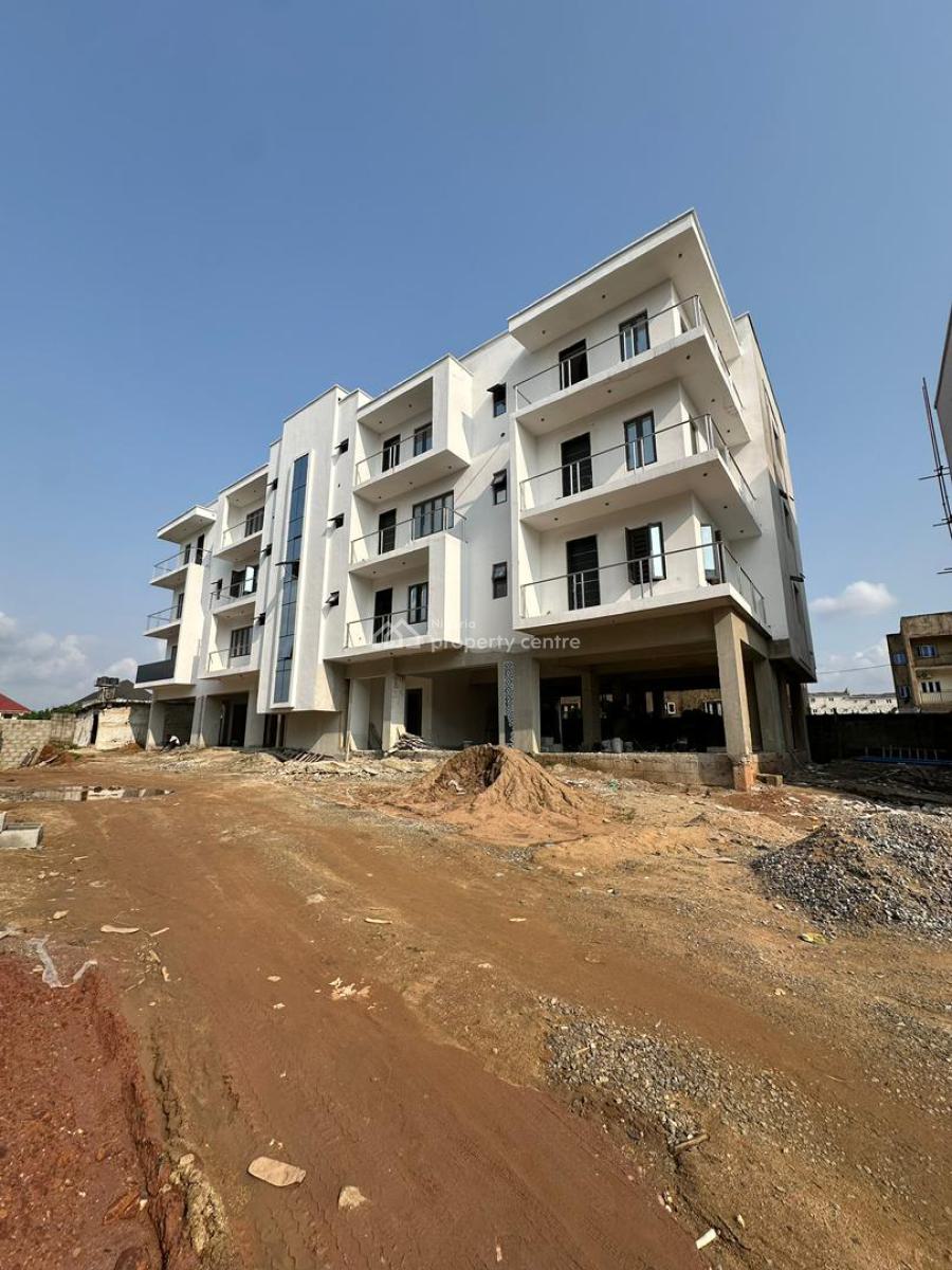Well Built 3 Bedroom Apartments and 1 Room Bq, Main, Wuye, Abuja, Flat / Apartment for Rent