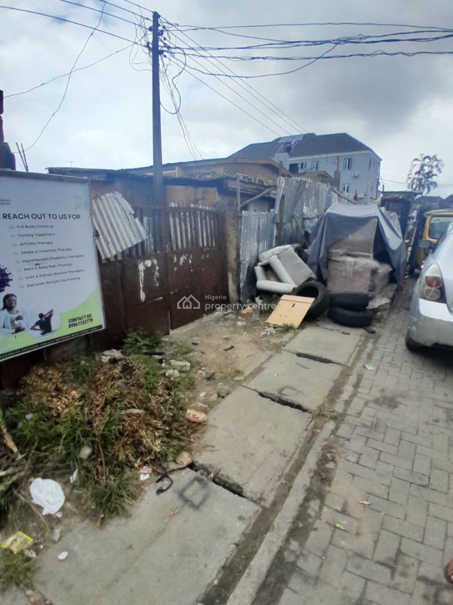 a Plot of Land in Nice and Serene Neighborhood, Off Adelabu Street, Surulere, Lagos, Residential Land for Sale