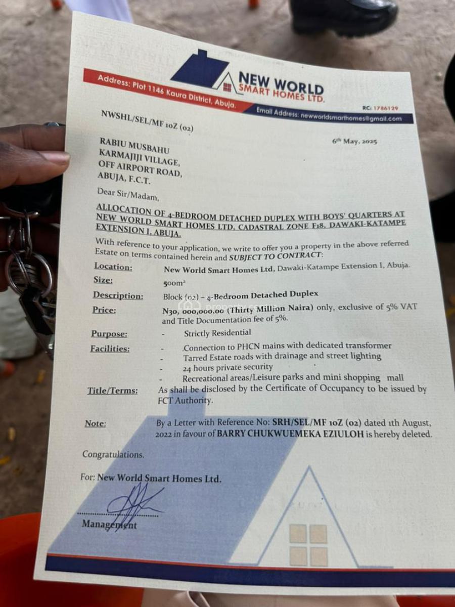 500sqm of an Estate Land in Katampe Extension, Katampe Extension, Katampe, Abuja, Residential Land for Sale