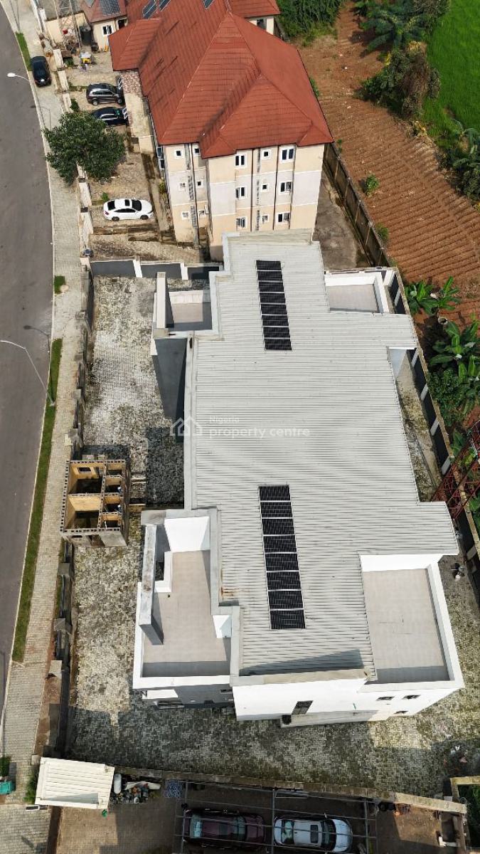 Smart Features &gated 5 Beds Duplex,+2 Living Rms & 1 Room Bq+solar, Wuye, Abuja, Semi-detached Duplex for Sale