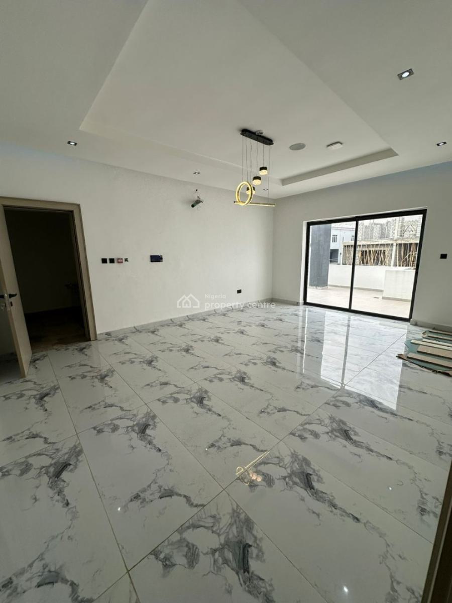 Smart Features &gated 5 Beds Duplex,+2 Living Rms & 1 Room Bq+solar, Wuye, Abuja, Semi-detached Duplex for Sale