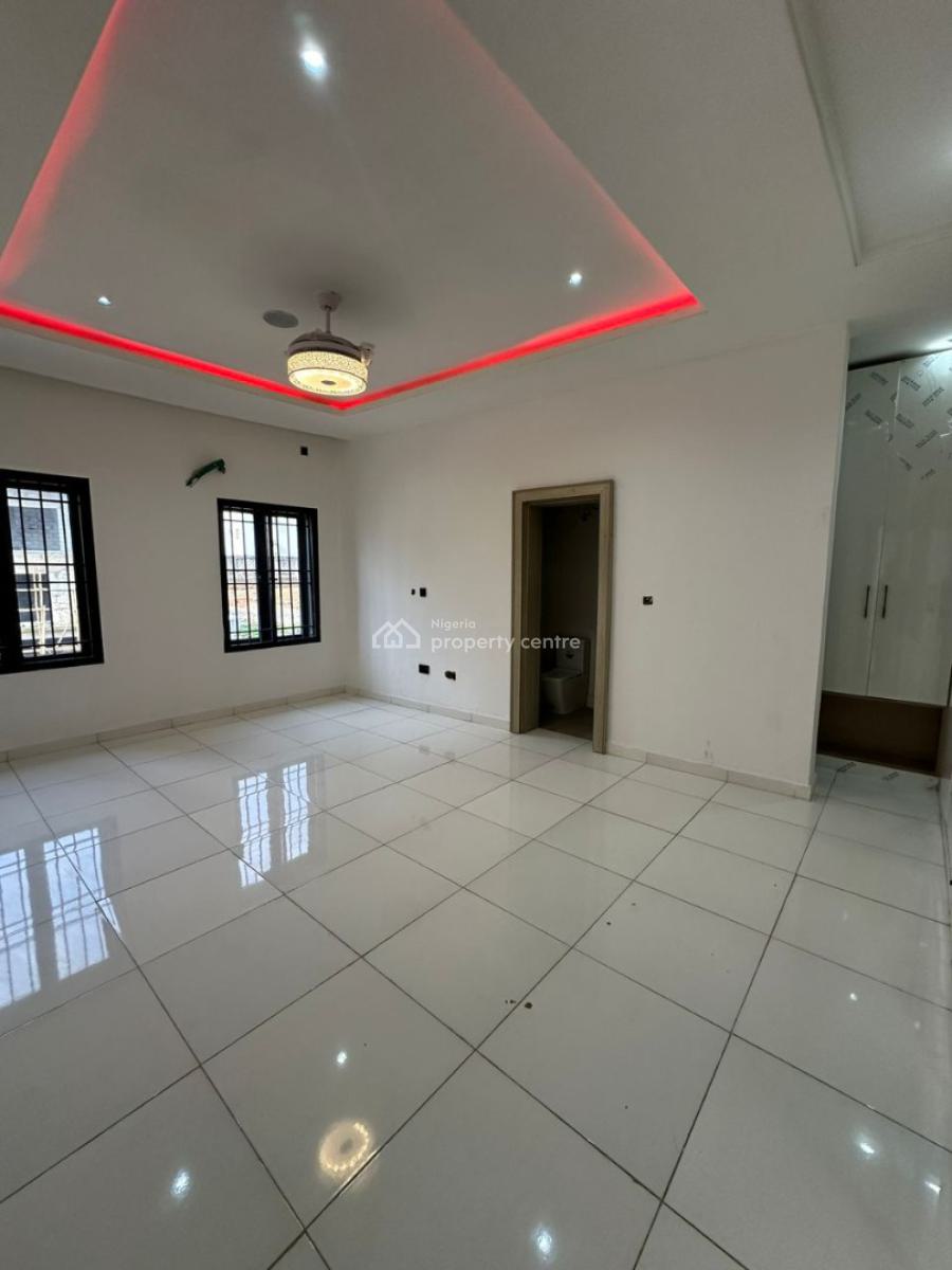 Smart Features &gated 5 Beds Duplex,+2 Living Rms & 1 Room Bq+solar, Wuye, Abuja, Semi-detached Duplex for Sale