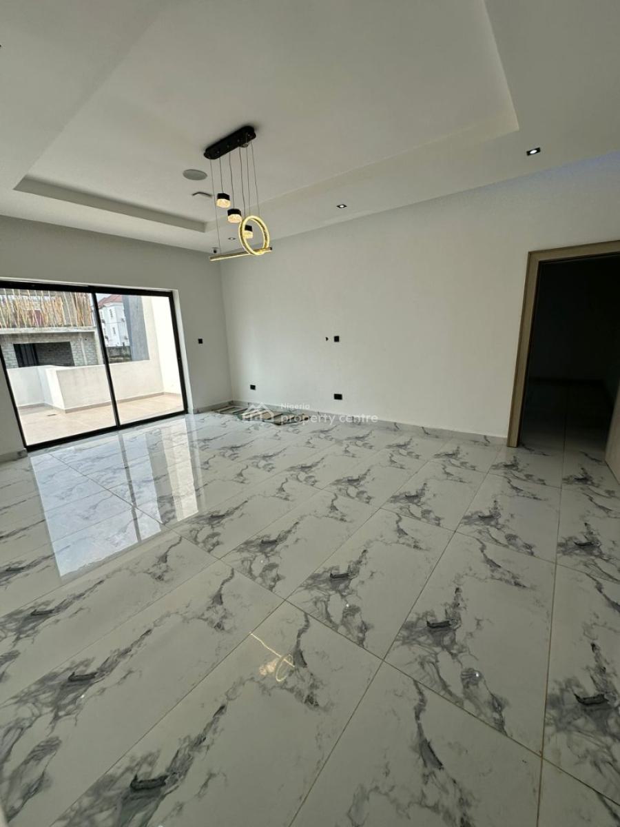 Smart Features &gated 5 Beds Duplex,+2 Living Rms & 1 Room Bq+solar, Wuye, Abuja, Semi-detached Duplex for Sale