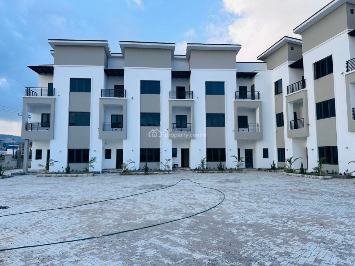 Beautiful & Elegant 4-bedroom Terraced Duplex with Bq, Jahi, Abuja, Terraced Duplex for Sale