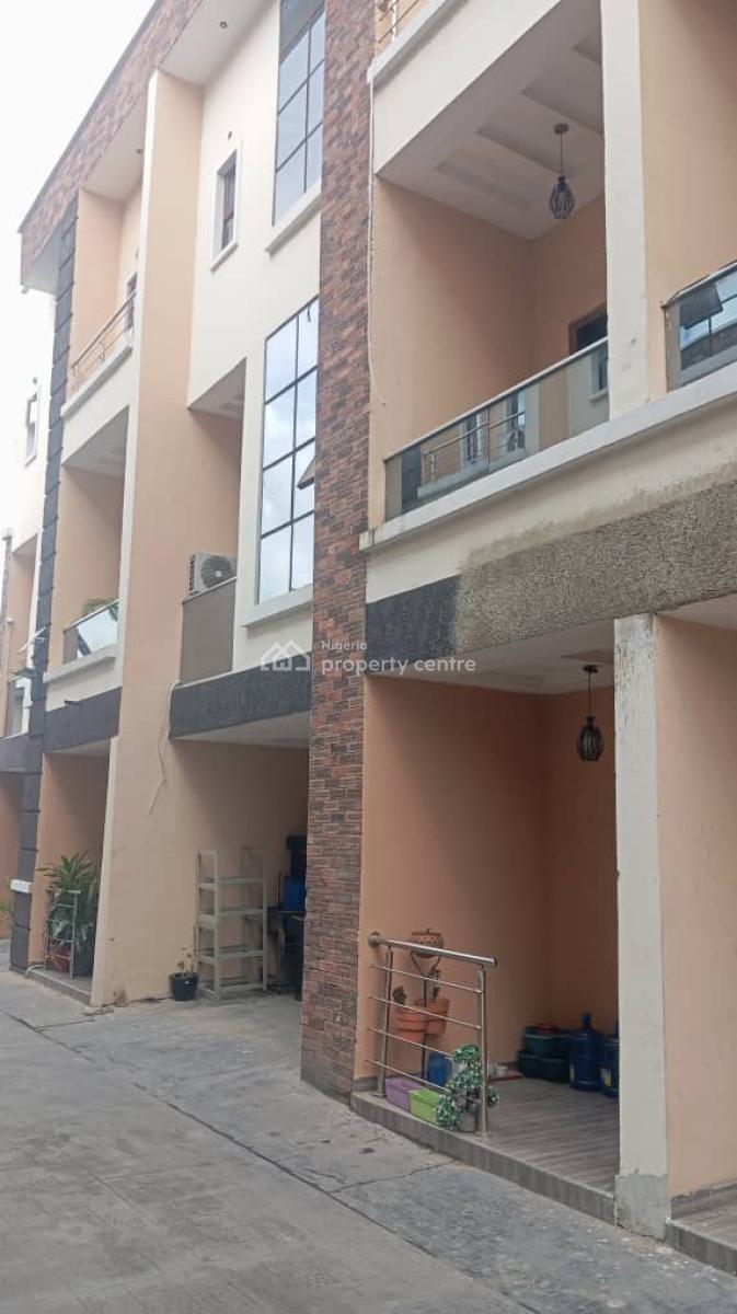 Luxury 4 Bedroom Terrace Duplex with a Room Bq, Anthony, Maryland, Lagos, Terraced Duplex for Rent