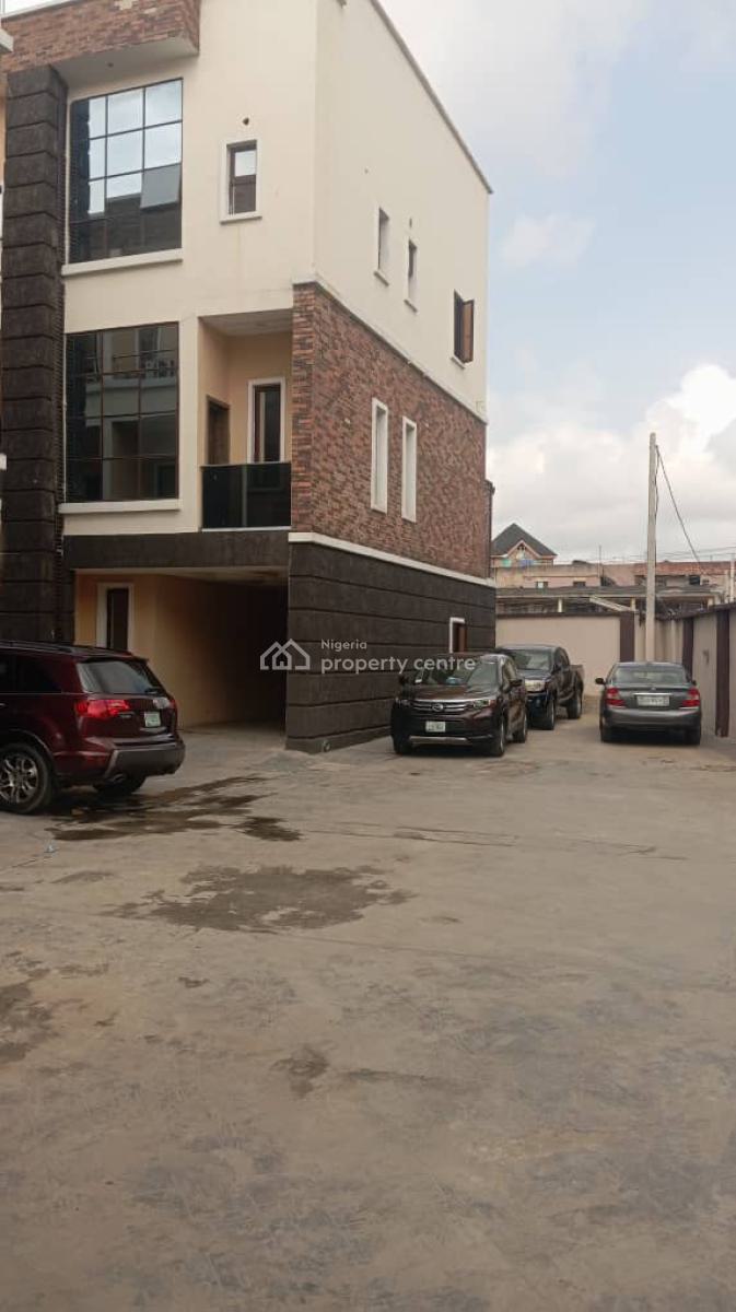 Luxury 4 Bedroom Terrace Duplex with a Room Bq, Anthony, Maryland, Lagos, Terraced Duplex for Rent