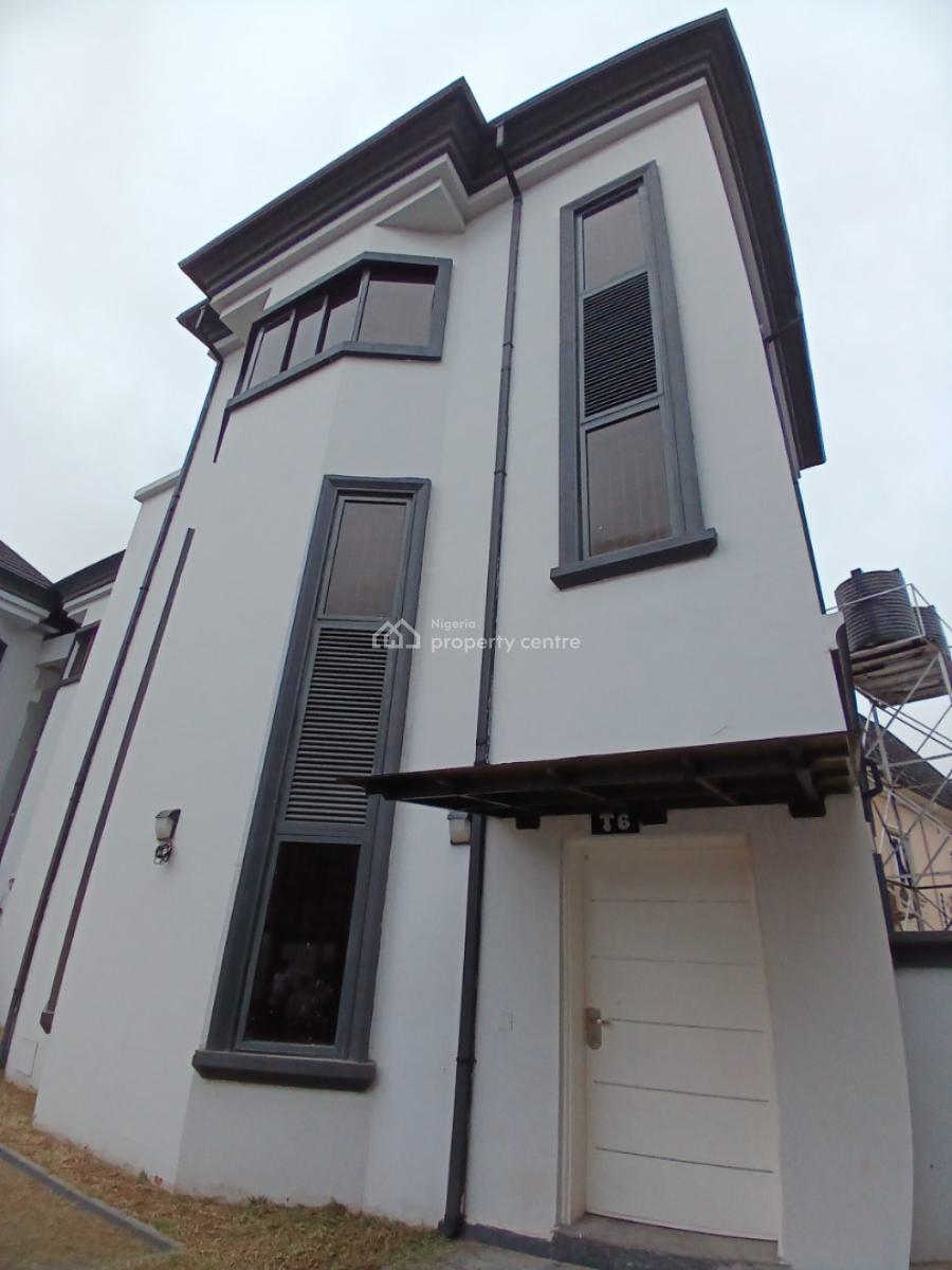 Brand New 4 Bedroom Terrace Duplex with 1room Bq, Guzape Abuja Diplomatic Zone, Guzape District, Abuja, Terraced Duplex for Rent