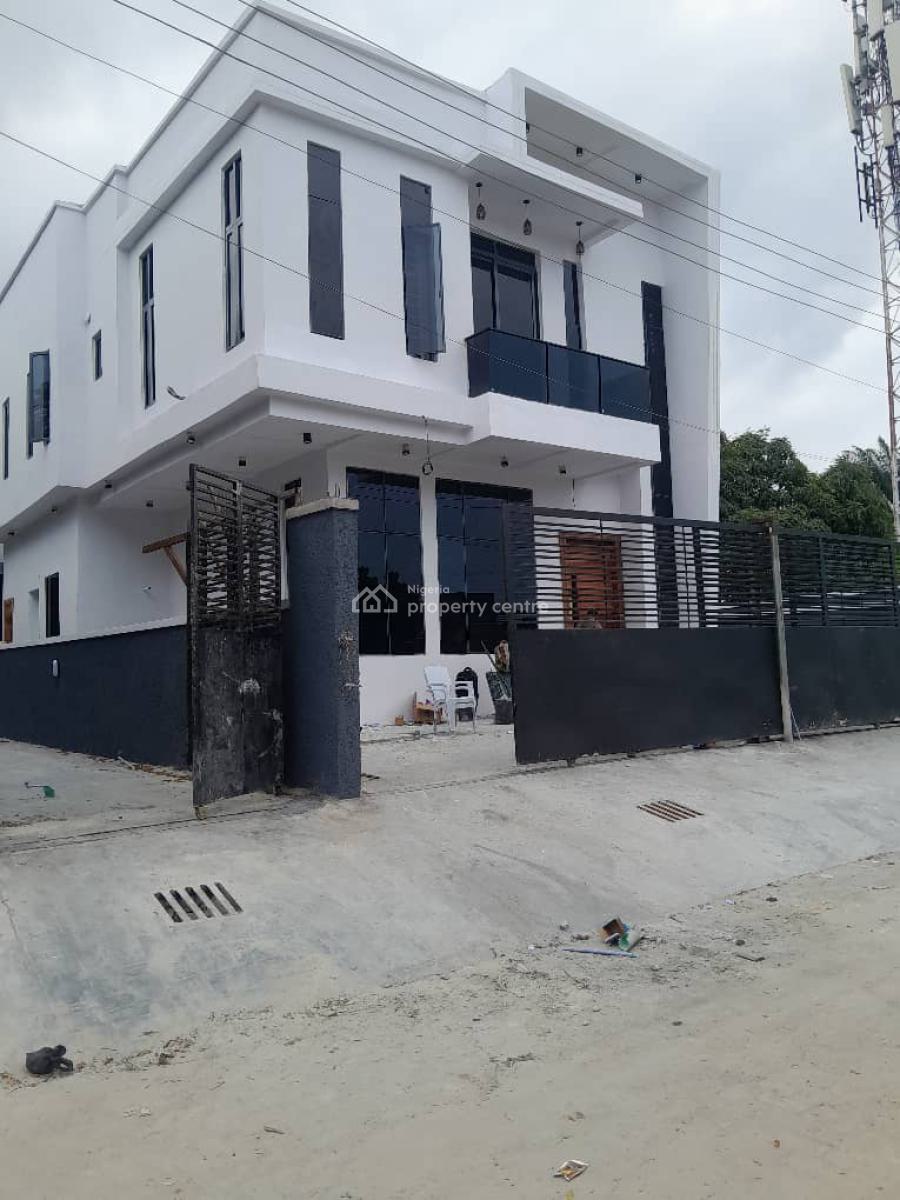 Brand New 5 Bedrooms Fully Detached Duplex + Bq, By Blenco/ Skymall Area, Sangotedo, Ajah, Lagos, Detached Duplex for Sale