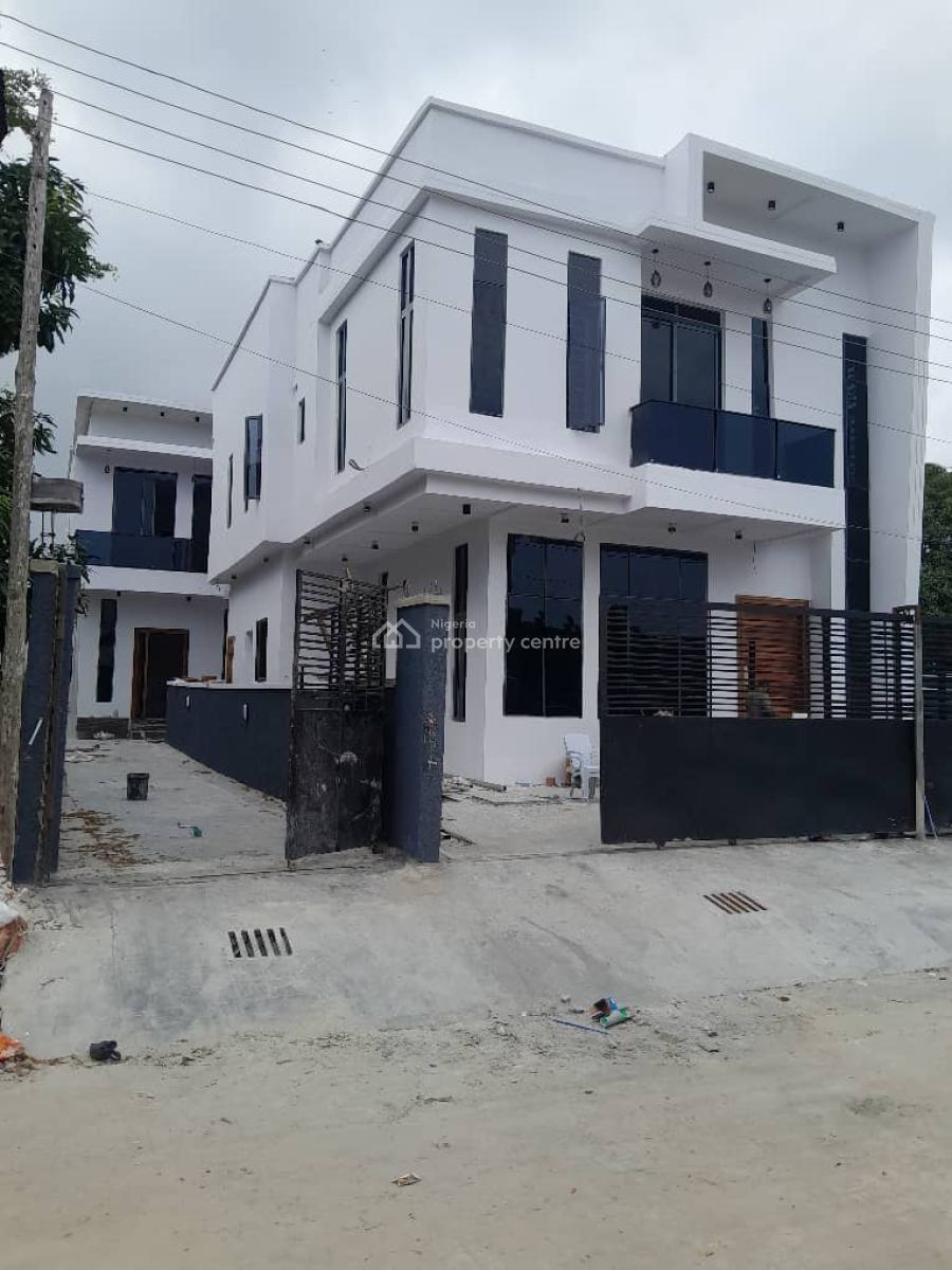 Brand New 5 Bedrooms Fully Detached Duplex + Bq, By Blenco/ Skymall Area, Sangotedo, Ajah, Lagos, Detached Duplex for Sale