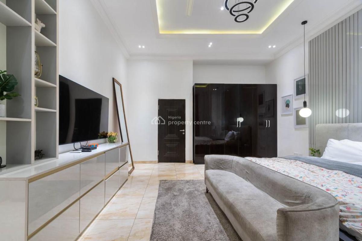 Well Maintained Tastefully Furnished 4bedroom Duplex with Bq, in a Secured Estate @ Chevron Alternative, Lekki, Lagos, Semi-detached Duplex for Rent