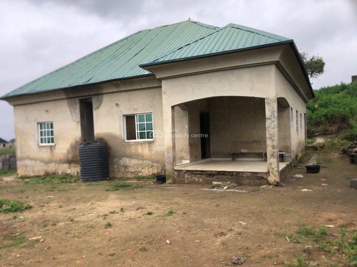 Spacious 3 Bedroom Bungalow, Osalama Estate, Behind New Site Lugbe, Fha (f.h.a), Lugbe District, Abuja, Detached Bungalow for Sale