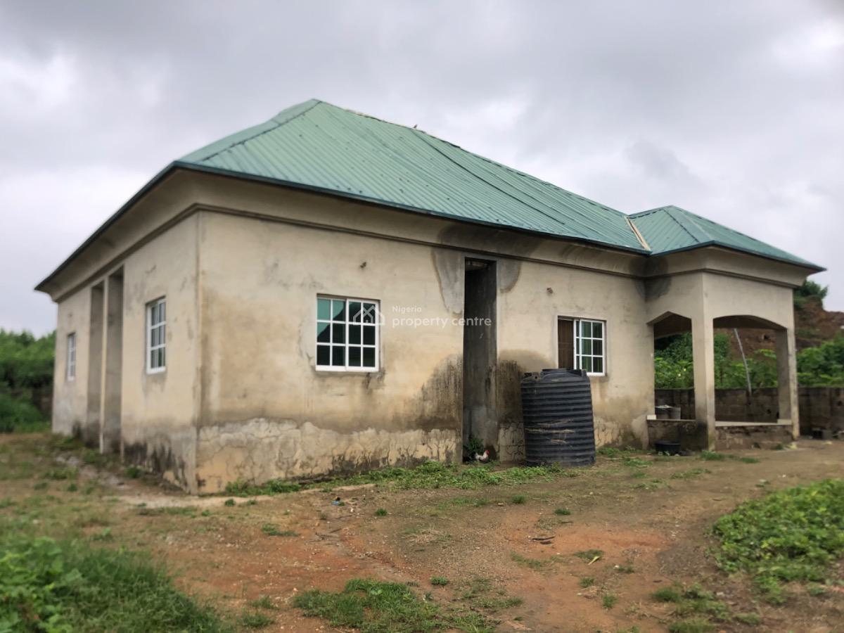 Spacious 3 Bedroom Bungalow, Osalama Estate, Behind New Site Lugbe, Fha (f.h.a), Lugbe District, Abuja, Detached Bungalow for Sale