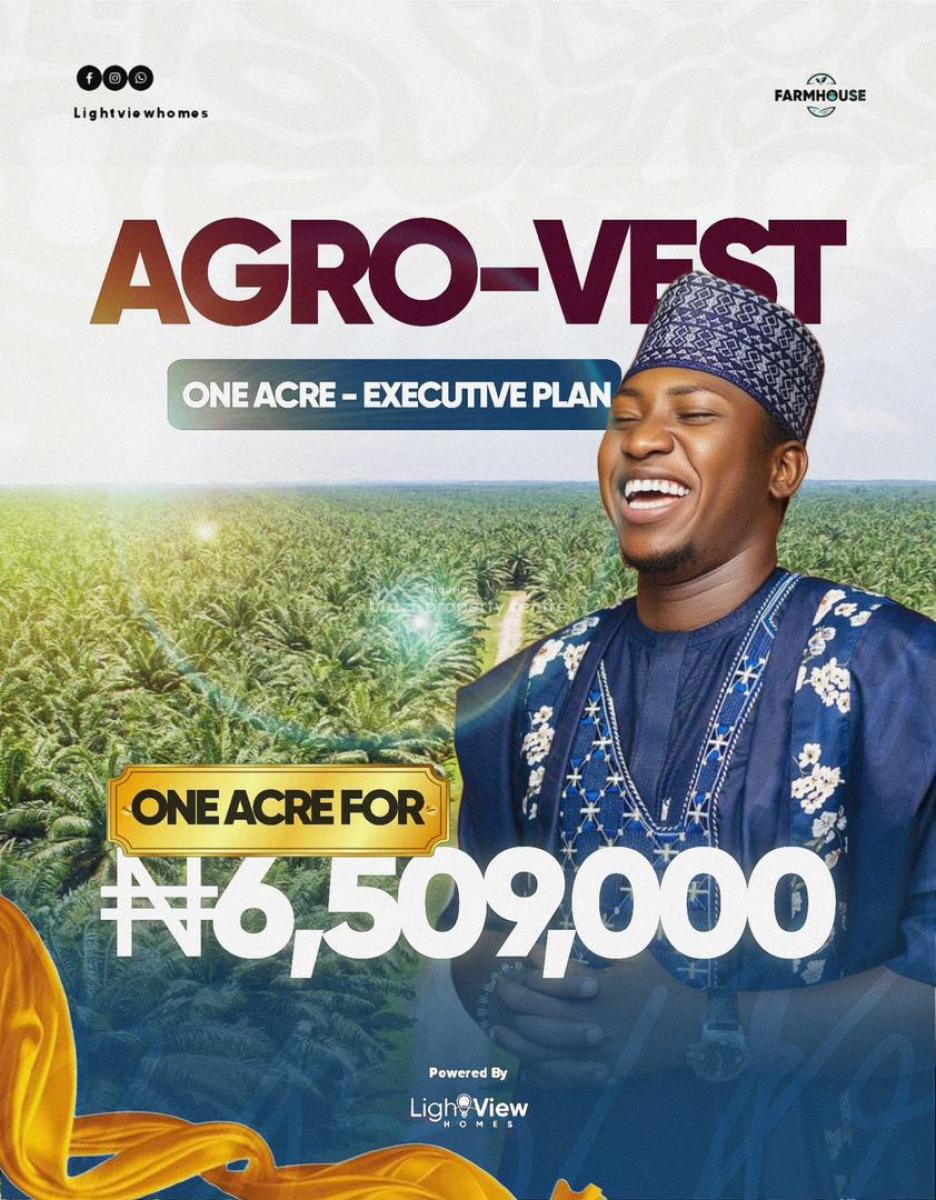 Oil Palm Plantation, Owode, Obafemi Owode, Ogun, Mixed-use Land for Sale