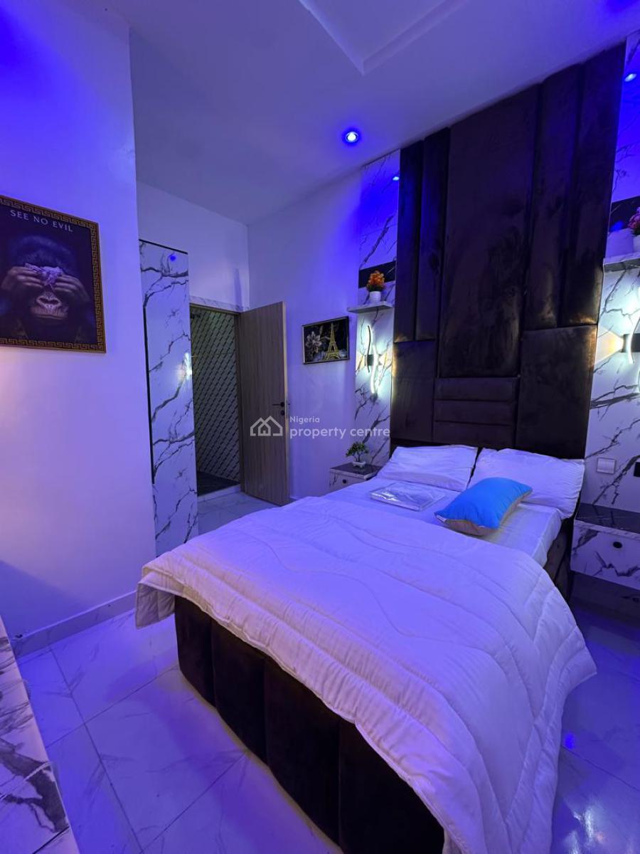 Beautiful Furnished 1room Studio Apartment, Conservation Right, Lekki, Lagos, Terraced Duplex Short Let