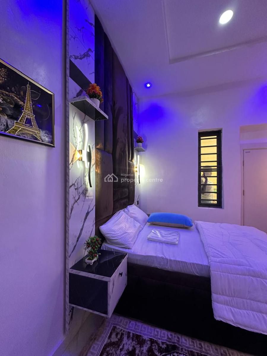 Beautiful Furnished 1room Studio Apartment, Conservation Right, Lekki, Lagos, Terraced Duplex Short Let