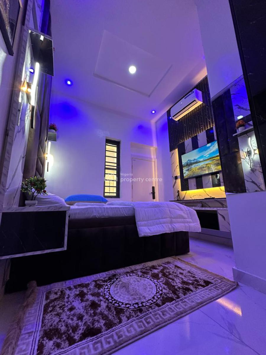 Beautiful Furnished 1room Studio Apartment, Conservation Right, Lekki, Lagos, Terraced Duplex Short Let