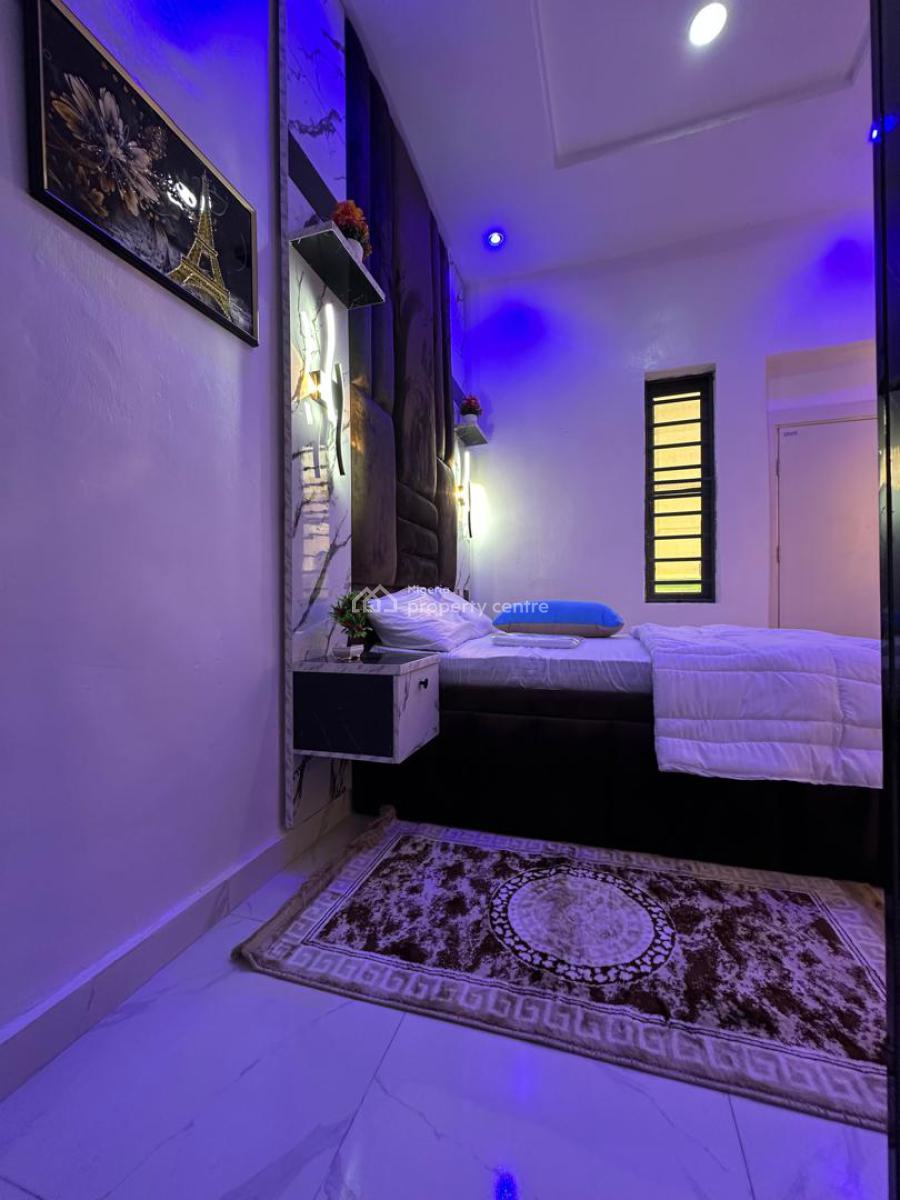 Beautiful Furnished 1room Studio Apartment, Conservation Right, Lekki, Lagos, Terraced Duplex Short Let