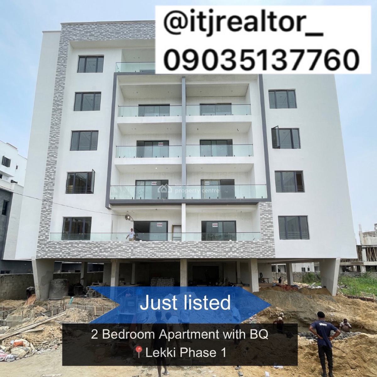 Stunning 2 Bedroom Apartment with Bq, Lekki Phase 1, Lekki Phase 1, Lekki, Lagos, Block of Flats for Sale