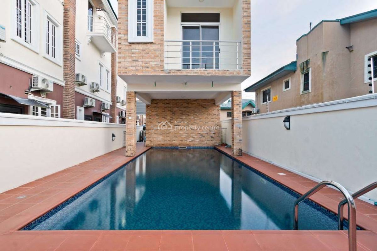 Lovely Furnished 4-bedroom Terrace Duplex with a Bq, Oniru, Victoria Island (vi), Lagos, Terraced Duplex for Rent