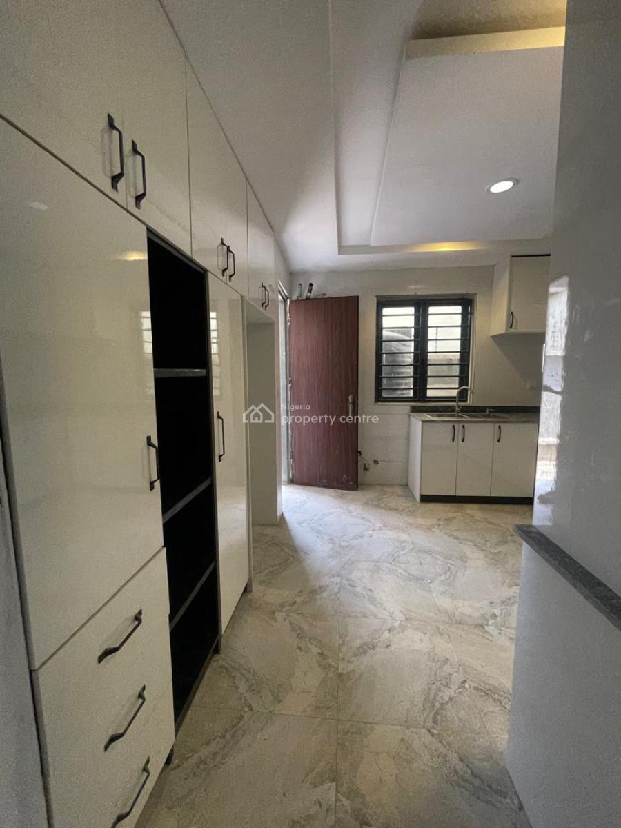 4 Bedroom Terrace Duplex with Bq  Service Charge 1m Agency Le, Ikate, Lekki, Lagos, Terraced Duplex for Rent