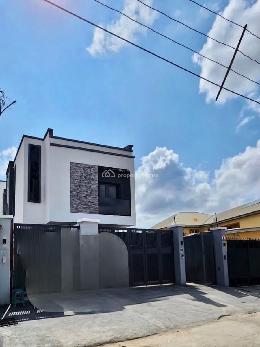 a Newly Built 4bedroom Semidetached Duplex with Bq, Surulere, Lagos, Semi-detached Duplex for Sale
