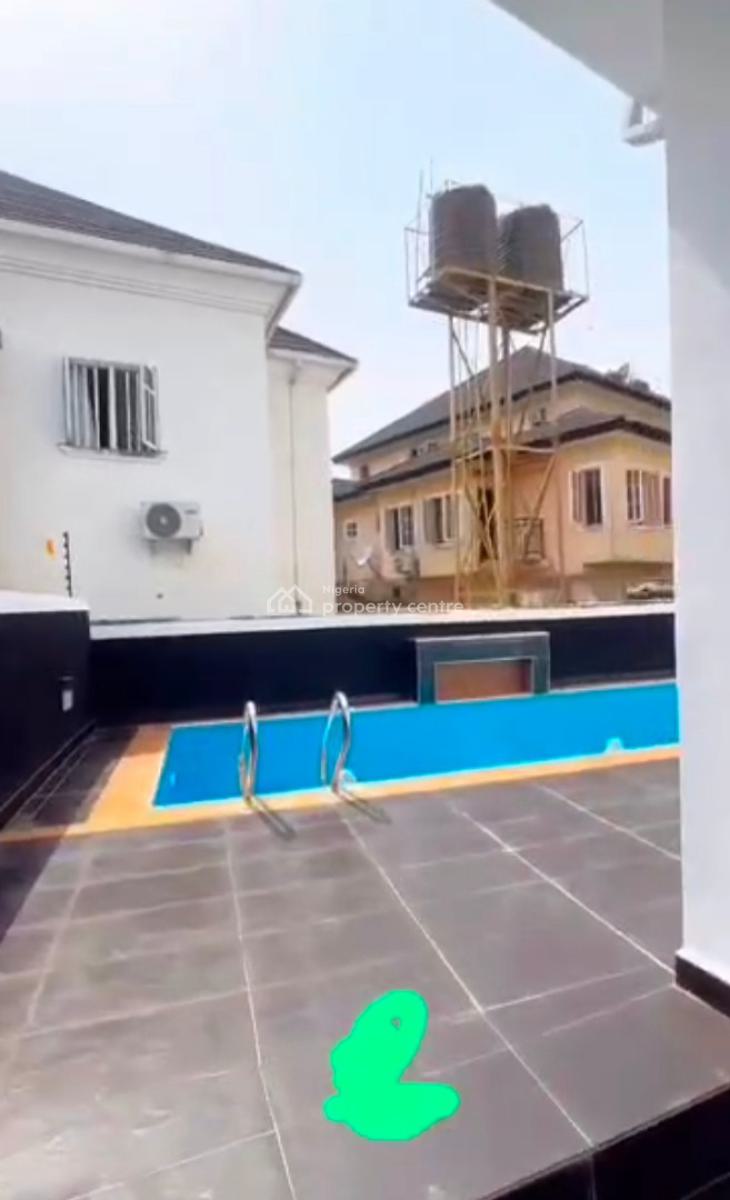 Luxury 5 Bedroom Fully Detached Duplex with Swimming Pool, Located in a Serene and Secure Estate, Sangotedo, Ajah, Lagos, Detached Duplex for Sale